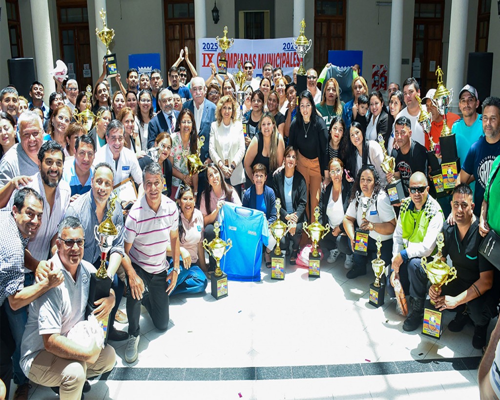 Premiaron a los ganadores de las Olimpíadas Municipales